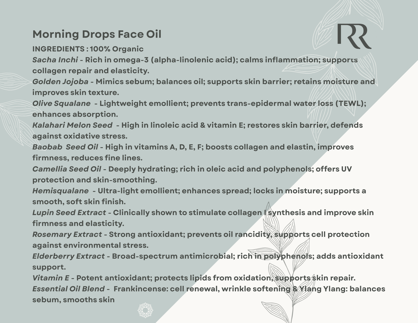 Morning Shield - Botanical Face Oil