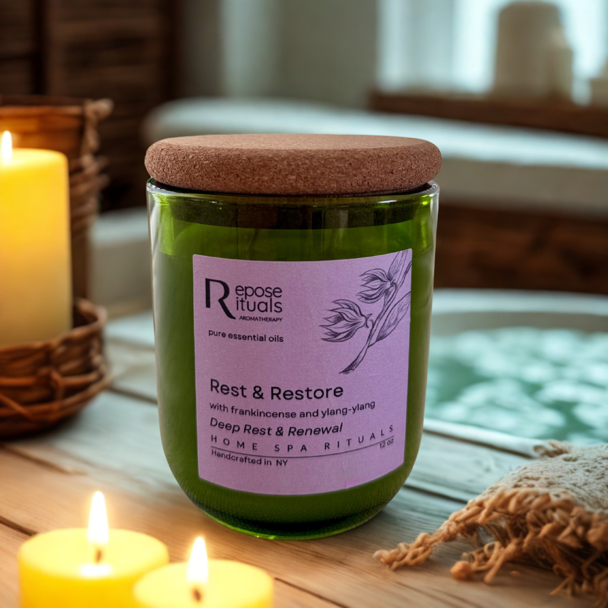 Rest & Restore (10oz : 285g) Candle