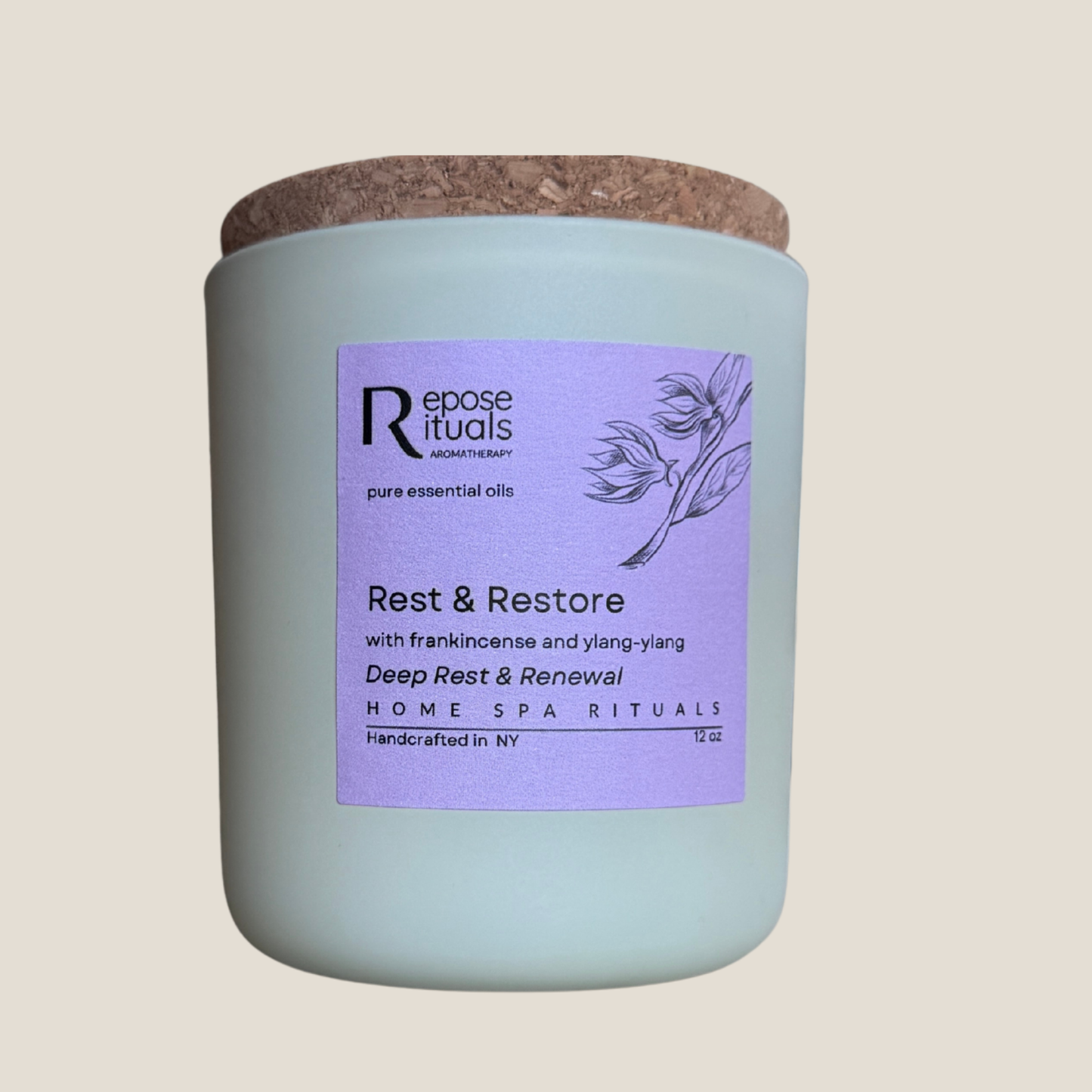 Rest & Restore (13oz : 369g) Candle